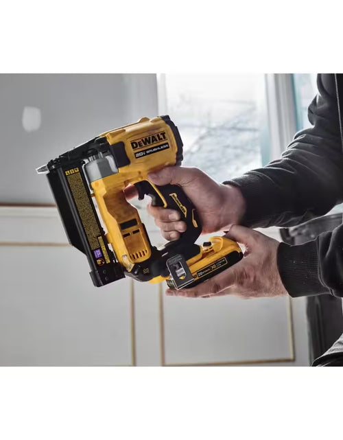 Load image into Gallery viewer, ATOMIC 20V MAX Lithium Ion Cordless 23 Gauge Pin Nailer Kit with 2.0Ah Battery and Charger
