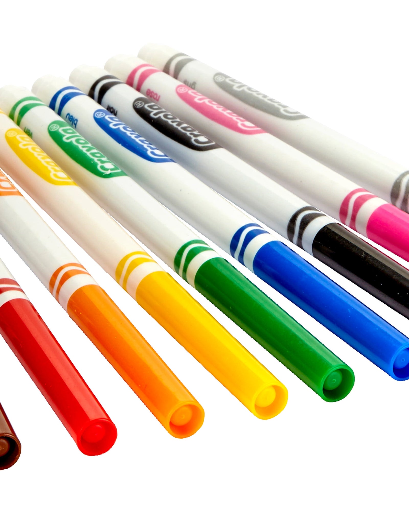 Classic 10Ct Fine Line Marker Set, Classic Colors, (24 Pack Case) Bulk School Supplies