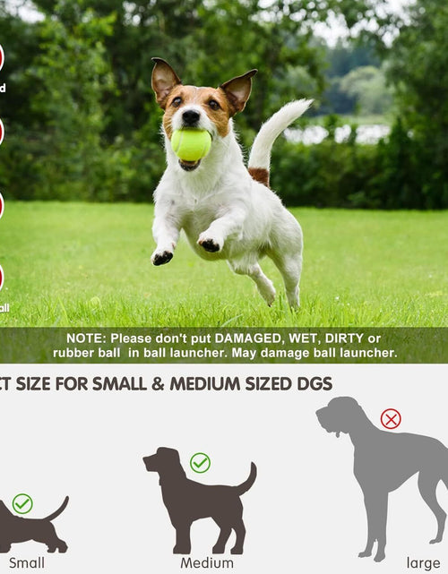 Load image into Gallery viewer, Automatic Ball Launcher Dog Throwing Machines Toy Interactive Tennis Pet Thrower
