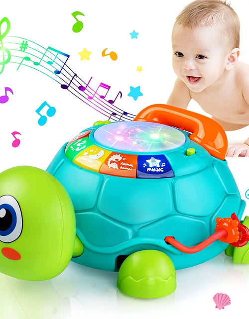 Load image into Gallery viewer, Baby Toys 12-18 Months, Light up Baby Toys 6 to 12 Months Musical Turtle with Letters Numbers Phone Infant Baby Toys for 6 9 12 18 Months Educational Learning Toys
