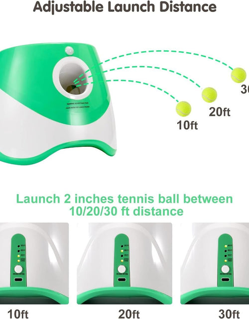 Load image into Gallery viewer, Automatic Ball Launcher Dog Throwing Machines Toy Interactive Tennis Pet Thrower
